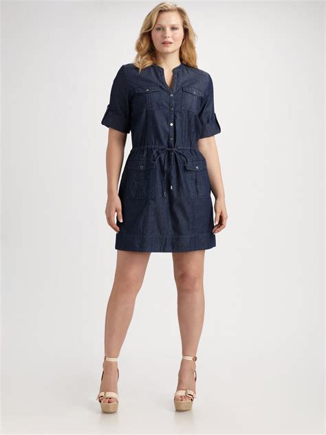 michael kors denim dress.